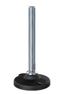 Опора регулируемая М16 L300mm D80mm нерж.сталь Опора регулируемая М16 L300mm D80mm нерж.сталь